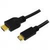 Kabel HDMI LogiLink CH0023 2m HDMI Typ A na Typ C Czarny