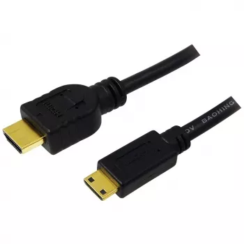 Kabel HDMI LogiLink CH0023 2m HDMI Typ A na Typ C Czarny