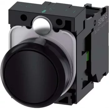 Siemens 3SU1100-0AB10-1BA0 w kolorze czarnym