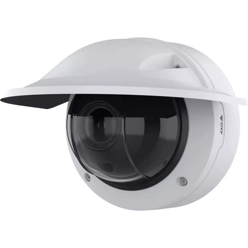 Kamera IP AXIS Q3546-LVE — kopułkowa, wewnętrzna i zewnętrzna, 2688×1512, 1/1,8 cala CMOS, 4,7–10 mm, 2,2× zoom optyczny, obrót 360°