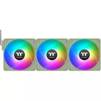 Thermaltake CT120 EX Reverse ARGB Sync 120mm 3-Pack Case Fans - Matcha zielony