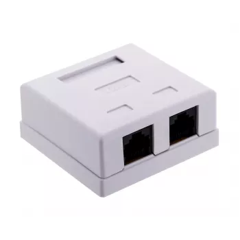 Alantec GN011 puszka przyłączeniowa sieciowa Cat6 Biała