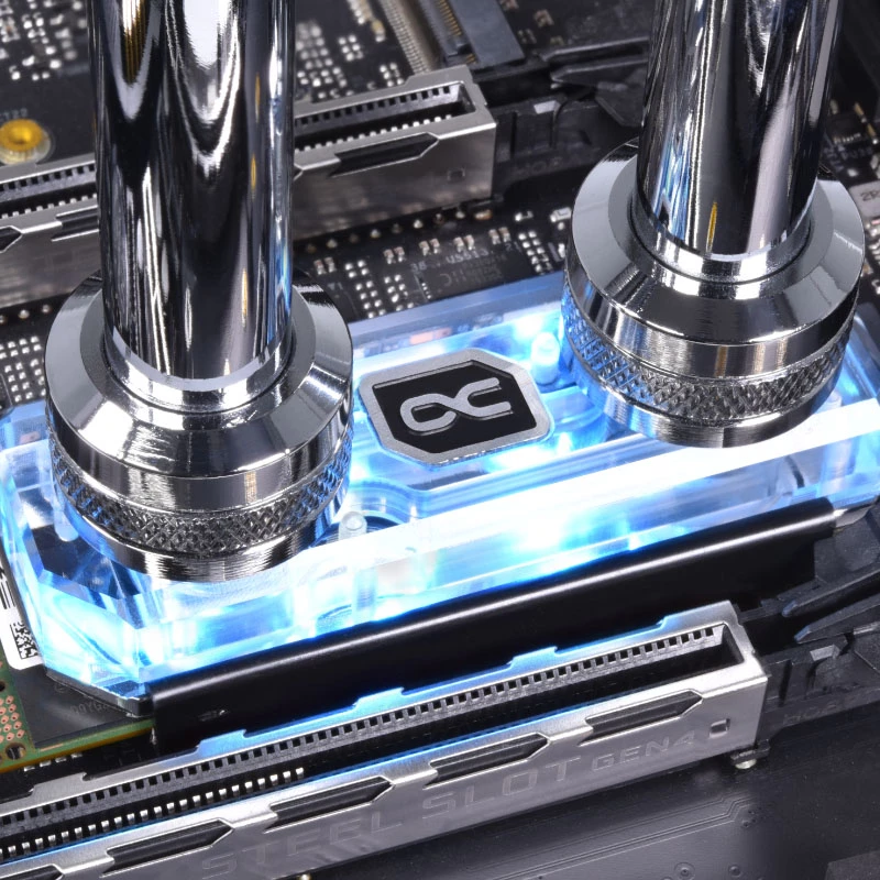 Alphacool HDX Apex M.2 2280 SSD Water Cooler, Acrylic aRGB