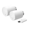 Shelly BLU TRV Głowica termostatyczna, WiFi/Bluetooth (2 sztuki z jednostką sterującą)