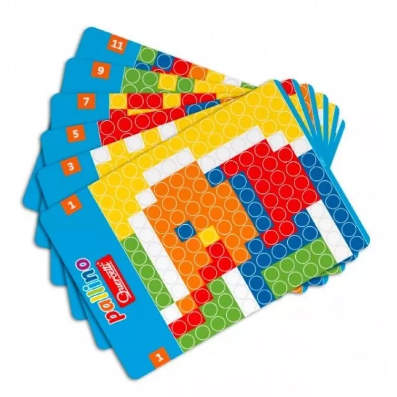Zabawka edukacyjna konstrukcyjna Dante Quercetti 01020 dla dzieci w wieku 4–8 lat, wielokolorowa