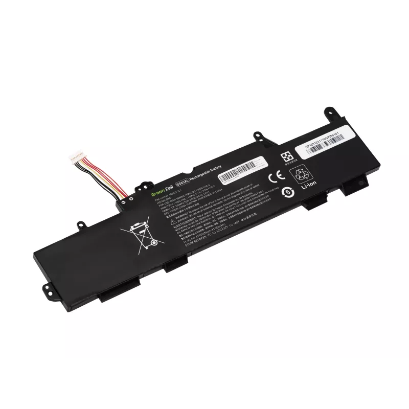 Bateria do notebooka zielony Cell SS03XL do HP EliteBook 735 830 840 G5/G6 11,4 V 4100 mAh