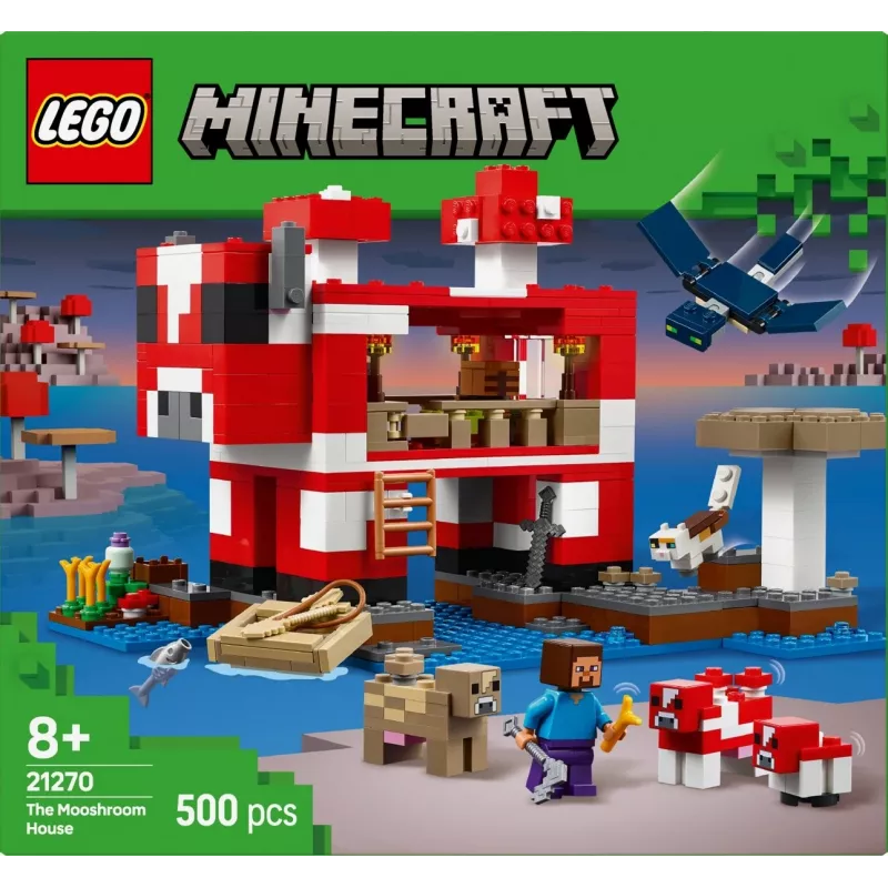 LEGO MINECRAFT 21270 Dom Mooshroom