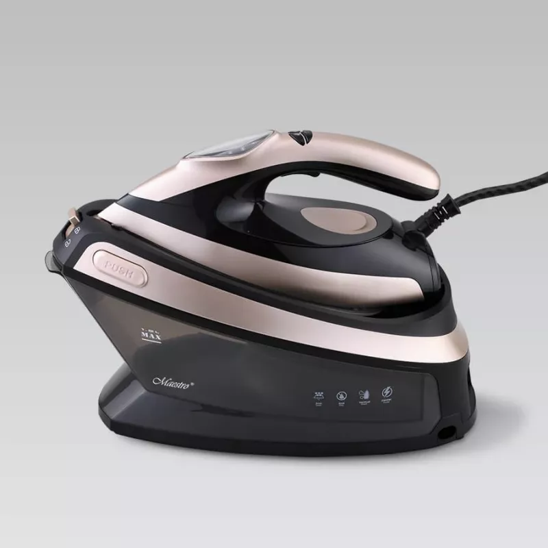 Stacja parowa Maestro MR-320C 2400 W 1,5 L Ceramiczna podeszwa Czarny, Różowe złoto