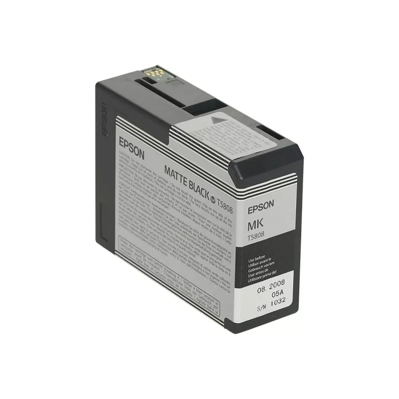 Wkład atramentowy Epson C13T5808 Czarny matowy — Oryginalny wkład Epson, czarny matowy