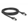 Kabel sieciowy DeLOCK 80572 RJ-45 Cat8.1 2 m Czarny