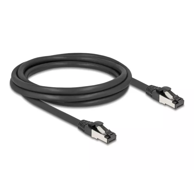Kabel sieciowy DeLOCK 80572 RJ-45 Cat8.1 2 m Czarny