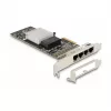 DeLOCK 88606 Wewnętrzna karta sieciowa 1000 Mbit/s PCI Express Przewodowa