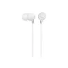 Sony MDR-EX15LP, Przewodowe, 8 - 22000 Hz, Muzyka, 3 g, Słuchawki, Biały