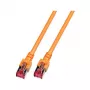 EFB-Elektronik RJ45 kabel krosowy Cat.6 S/FTP LSZH pomarańczowy 3m Producent: EFB Elektronik (K5516.3)