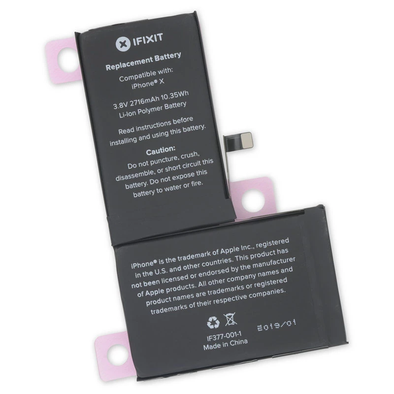 Zestaw do wymiany baterii iFixit iPhone X