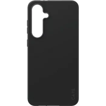 Szkło hartowane PanzerGlass CARE by modne etui do Samsung Galaxy S24 FE — czarna ramka
