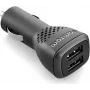 TomTom High-Speed Dual Charger - Zasilacz samochodowy - 2,4 A - 2 porty wyjściowe (USB) - do GO 5200, 620, 6200, GO Professional 520, 620, 62XX, RIDER 410, 42, 450, 500, 550, VIA 53