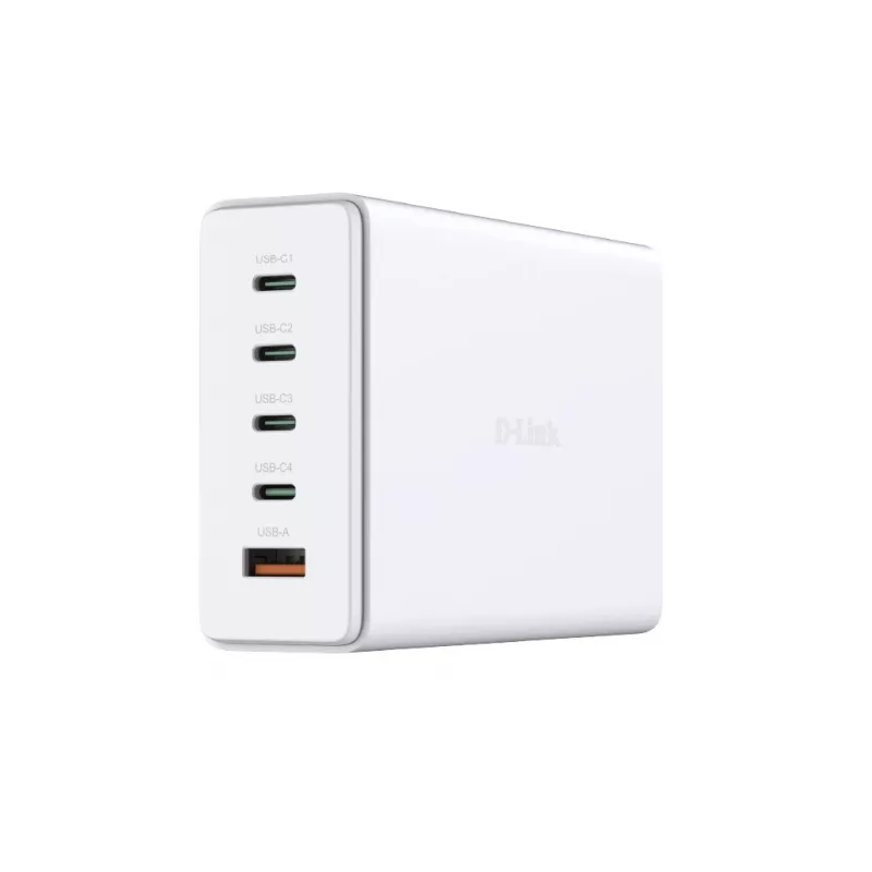 D-Link 240W GaN Charger, Indoor, AC, biały