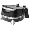 Elektryczny piec do pizzy SIMFER MKE0-P — 1100 W, 80–300°C, 30-minutowy timer, wyjmowany kamień do pizzy 33 cm, czarny