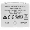 Inteligentny przekaźnik Shelly Relay EM Mini Gen4 1-kanałowy Wi‑Fi Matter Zigbee Bluetooth 8A, 110–240V, miernik energii