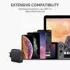 Ładowarka ścienna PA-D3 2xUSB Power Delivery (1xUSB+1xUSB C) 5,4A 60W Dynamic Detect