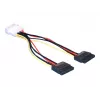 Kabel zasilający SATA HDD 2x DeLOCK 60102 0,112 m