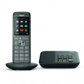 DECT telephone Gigaset CL660A Anthracite Czarny