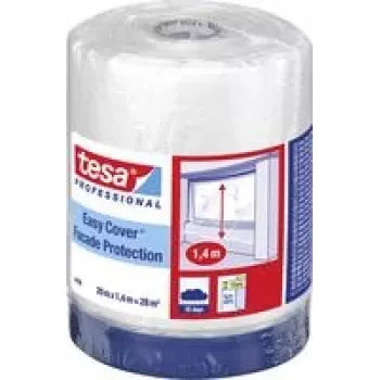 tesa 04498-00001-00 Folia ochronna Easy Cover® (dł. x szer.) 20,00 m x 1400,00 mm 20 m (04498-00001-00)