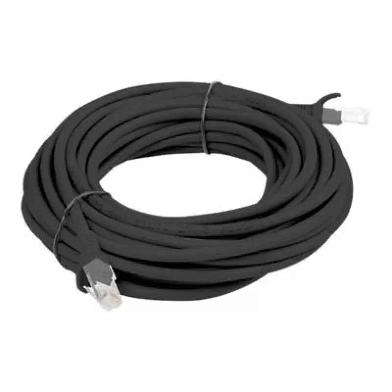 Kabel sieciowy LANBERG Cat6 U/UTP RJ-45 do RJ-45, 5 m, czarny, przewodniki CCA, 250 MHz, 26 AWG