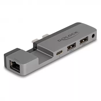 Stacja dokująca DeLOCK 87757 Thunderbolt 4 5K 100W PD 10Gbps LAN Audio