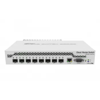 Mikrotik CRS309-1G-8S+ Zarządzany Gigabit Ethernet (10/100/1000) Power over Ethernet (PoE) Biały