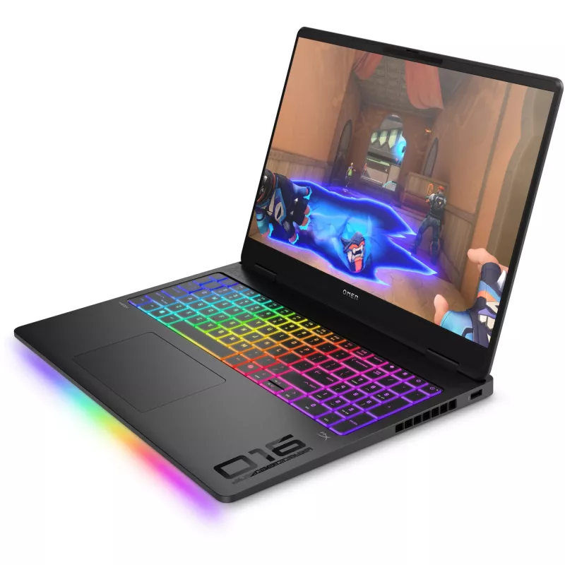 HP Omen Max 16 WQXGA Ryzen AI 7 H350 32GB/1TB SSD RTX 5070Ti Win11 Home - 16-ak0473ng - Układ klawiatury może być niemiecki