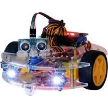 Joy-it Robot Micro:Bit JoyCar Gotowe urządzenie MB-Joy-Car-set4 (MB-Joy-Car-set4)