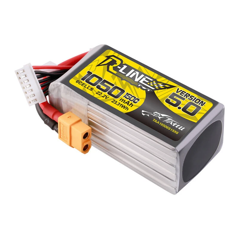 Bateria Tattu R-Line 5.0 1050 mAh 22.2 V Wielokolorowa