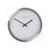 Zegar NeXtime 2991ar Paniki Number, Ø34 cm, ścienny, biały