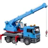 Crane truck BRUDER MAN TGS Kran-LKW niebieski ABS 03771