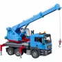 Crane truck BRUDER MAN TGS Kran-LKW niebieski ABS 03771
