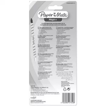 Pióro wieczne Papermate Magic+ niebiesko-białe 10 szt.