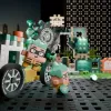 MARIOINEX Mini Waffle City Napad na Bank Klocki Budowlane, 148 elementów