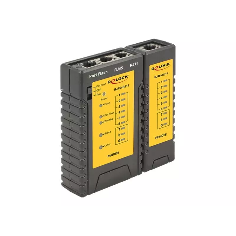 Delock kabel Tester + Portfinder - zestaw testera sieci (86407)