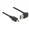 Kabel USB DeLOCK 1m USB 2.0-A na Mini-USB B Czarny