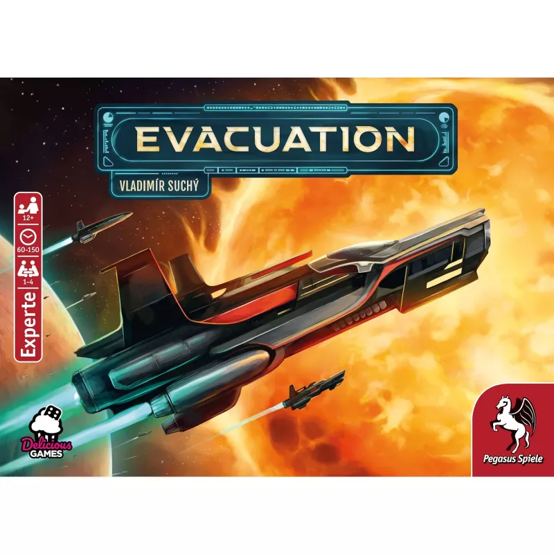 Pegasus Spiele 56260G gra planszowa Evacuation