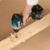 Wkrętarka/wiertarka udarowa Makita DDF489RTJ 1800 RPM Czarny, Niebieski, Stal