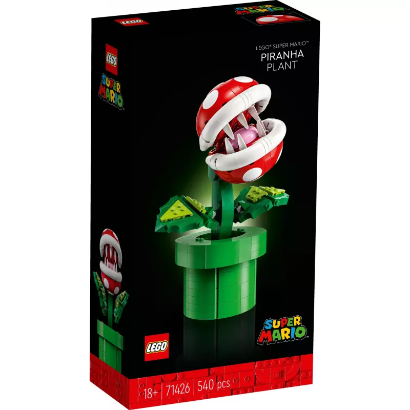 Zestaw klocków LEGO LEGO SUPER MARIO 71426 Roślina Piranii z interaktywnymi funkcjami