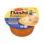 Przysmak dla kota INABA Dashi Delights Chicken & Tuna Bouillon, saszetka 70 g, bez zbóż, bez glutenu, bez soi