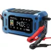 Inteligentna ładowarka 12V 15A QOLTEC z mikroprocesorem i LCD — do akumulatorów AGM, GEL, SLA, EFB, LiFePO4