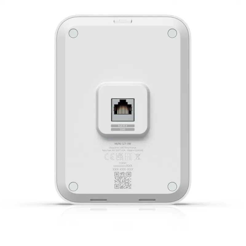 Ubiquiti U7 In-Wall 4300 Mbit/s Biały Power over Ethernet (PoE)