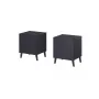 Nightstand cama meble NOVA 44×40×52 cm, 1 drawer, navy niebieski matt