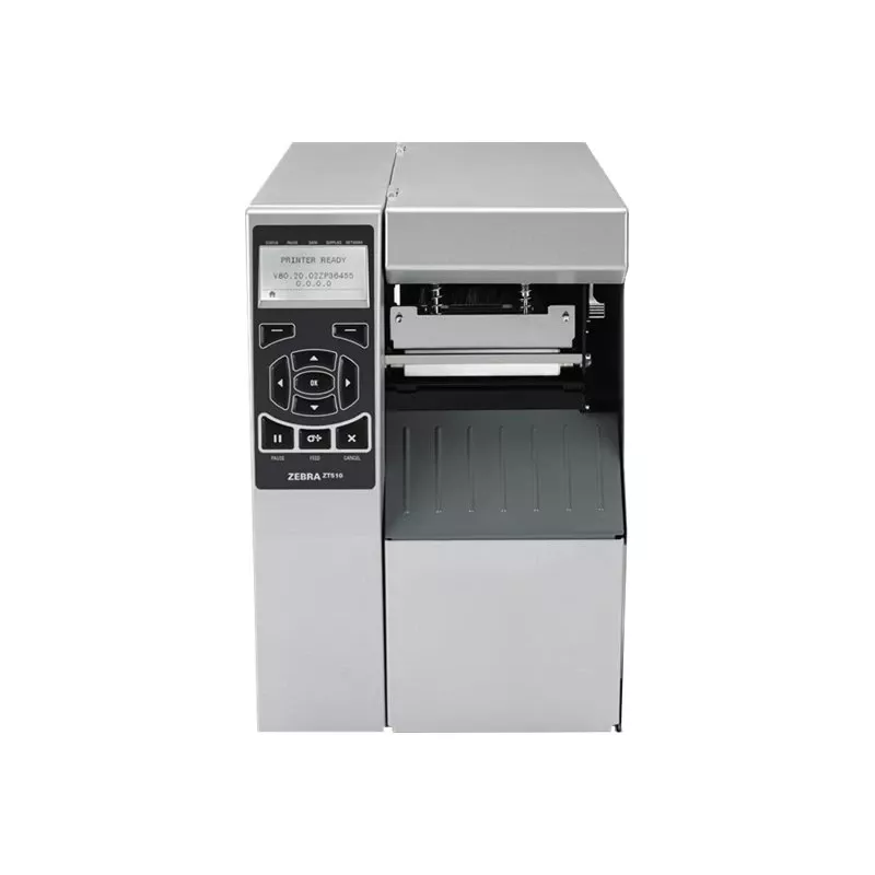 Drukarka etykiet Zebra ZT510 — Transfer termiczny, 300 x 300 DPI, 305 mm/s, Ethernet, Bluetooth, LCD, Szary