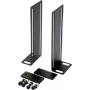 Wspornik rack do wzmacniaczy, Omnitronic 1U montowany z tyłu (model 30100935)